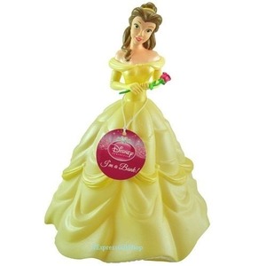 [디즈니]NEW Disney Princess Belle Figure Coin Bank-벨 저금통(한정판)